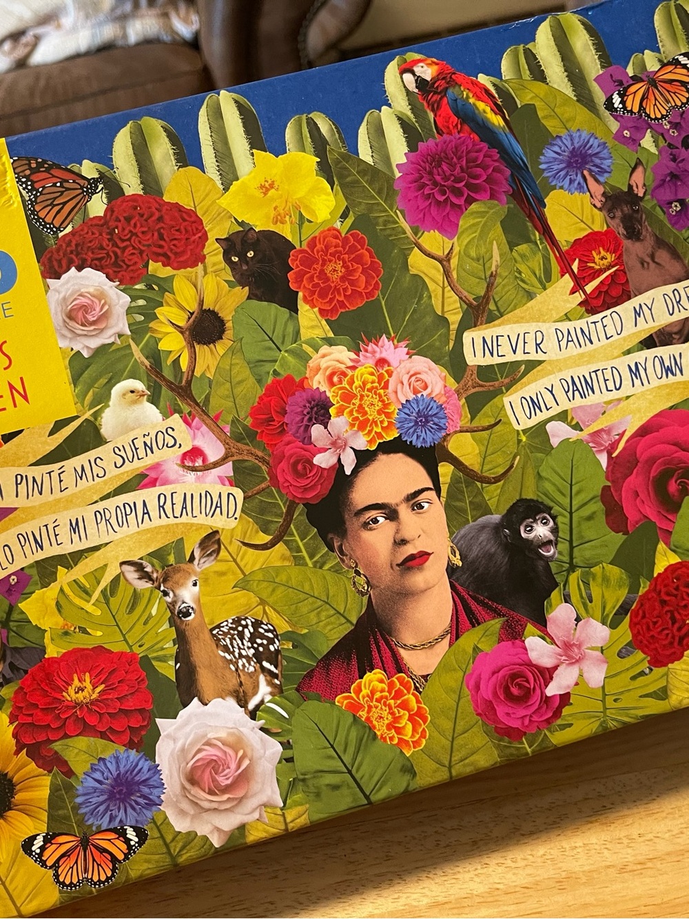 Frida's Garden 1000 interlocking Puzzle by Unemployed Philosopher's Guild